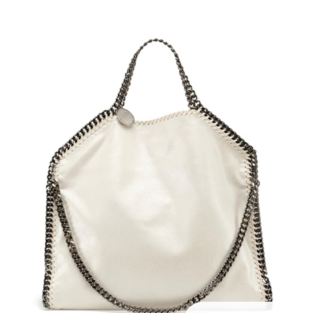New Stella McCartney Mini Falabella fold-over tote
